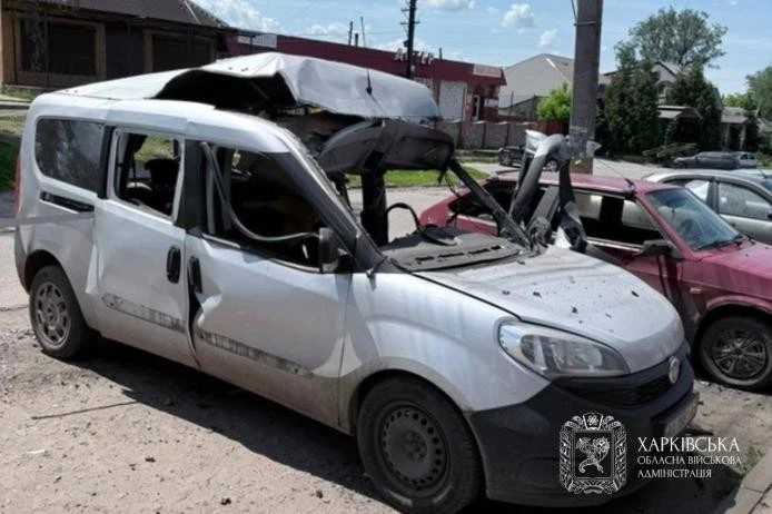 Запеклі атаки БпЛА та КАБів на Харківщину: є загиблий і численні руйнування у громадах Запеклі атаки БпЛА та КАБів на Харківщину: є загиблий і численні руйнування у громадах